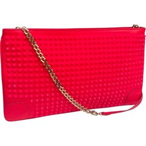 Christian Louboutin Poche Pink Shoulder Bag